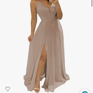 bridesmaid/ wedding dress